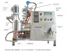 1L全陶瓷納米實驗室砂磨機，研磨細度可達50納米