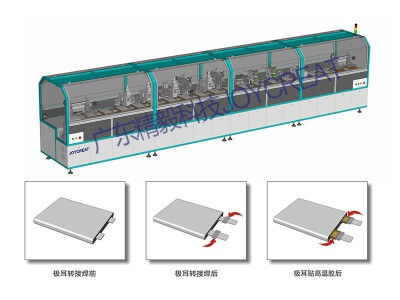 精毅科技 鋰電池生產(chǎn)設備 JCWA-01軟包電芯焊接裝配線