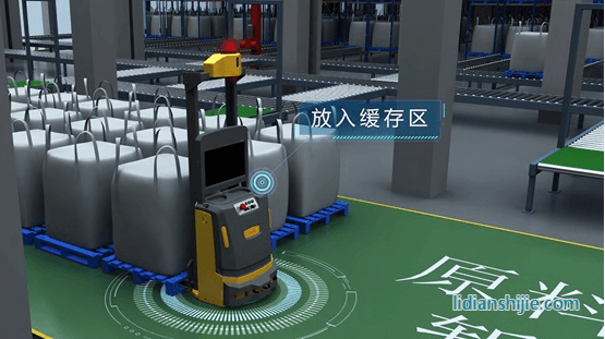 未來鋰電智慧工廠內(nèi)景