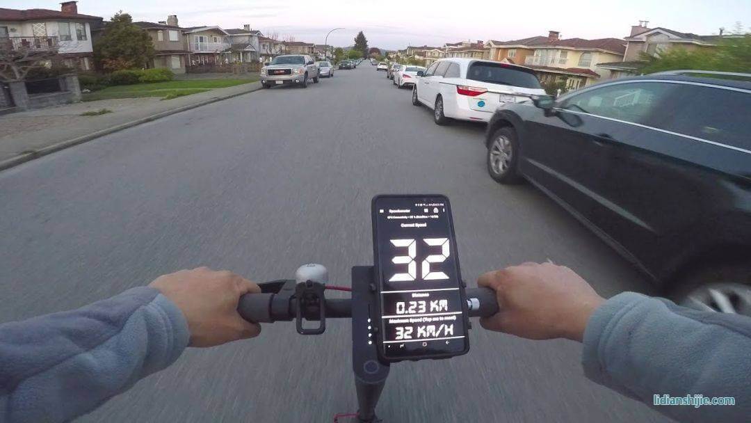 電動滑板車測速