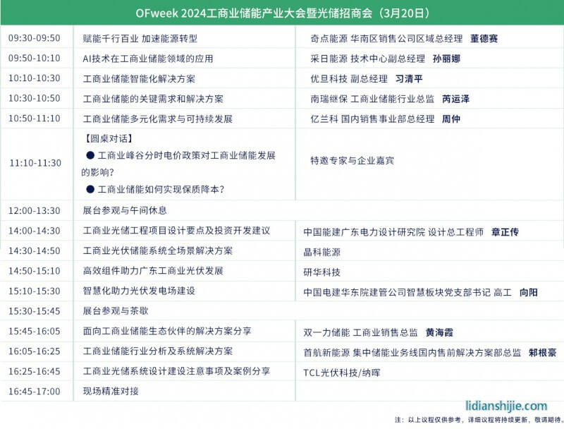 OFweek 2024新能源產(chǎn)業(yè)協(xié)同發(fā)展大會
