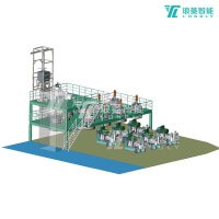 瑯菱智能鋰離子電池負(fù)極材料自動(dòng)化產(chǎn)線