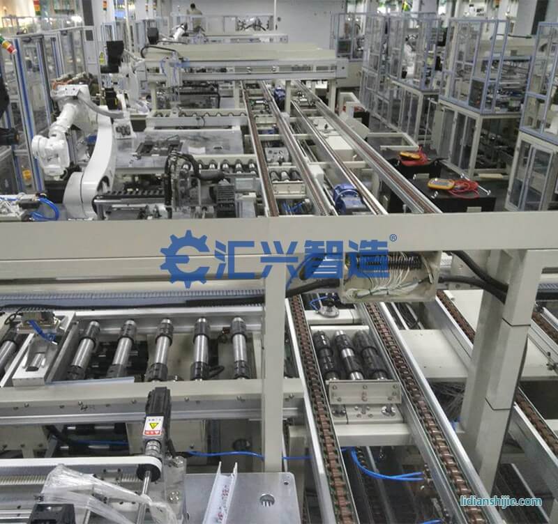 匯興智造鋰電池自動化生產(chǎn)線