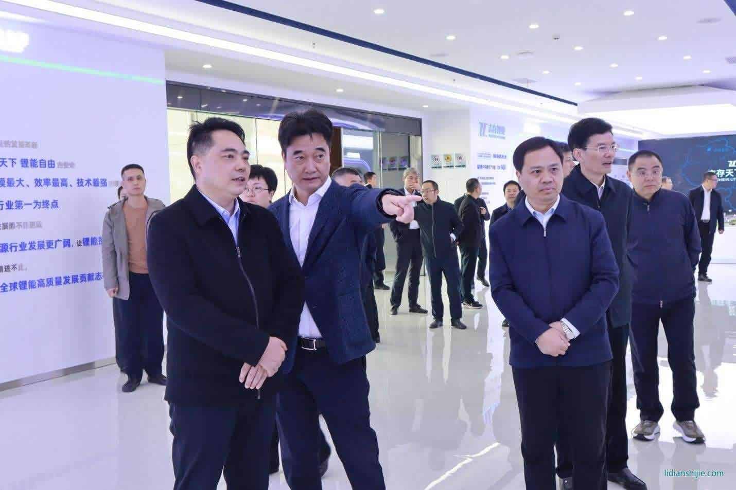 撫州市委書記魏曉奎率黨政代表團(tuán)赴志存鋰業(yè)集團(tuán)考察調(diào)研